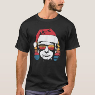 Vintage Retro Sunset Donald Trump Sunglasses Xmas  T-Shirt