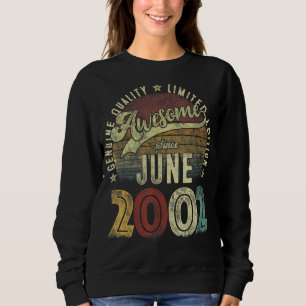 Vintage Retro Sunset June 2002 20th Birthday 20 Ye Sweatshirt