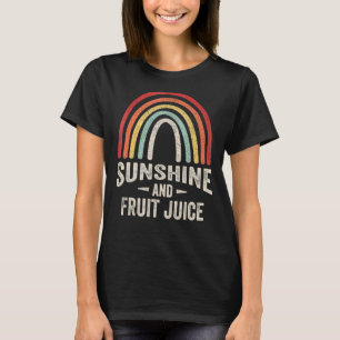 Vintage Retro Sunshine And Fruit Juice Summer 1 T-Shirt
