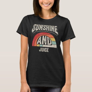 Vintage Retro Sunshine And Juice Summer 1 T-Shirt
