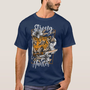 Vintage Retro Tiger Japan Style Tokyo Asia Japanes T-Shirt