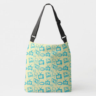Vintage Retro TVs Crossbody Bag