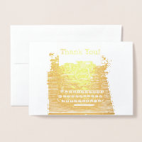 Vintage Retro Typewriter Thank You Note