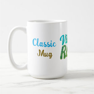 Vintage Retro Typography Design - Coffee Mug