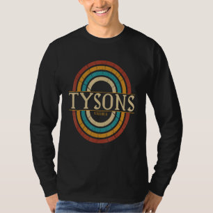 Vintage Retro Tysons Virginia VA Women Men Souveni T-Shirt