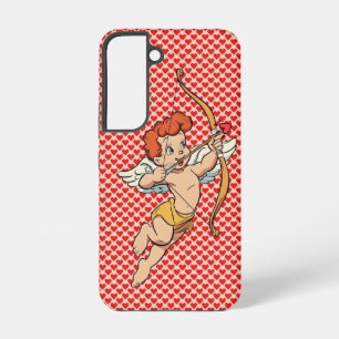 Vintage/retro Valentine's day cupid Samsung Galaxy Case