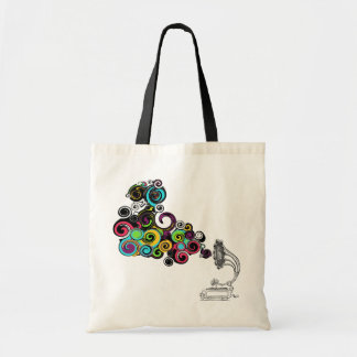 Vintage Retro Victrola Tote Bag