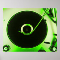 Vintage Retro Vinyl Record Player