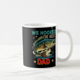 Vintage Retro We Hooked The Best Dad Father's Day Coffee Mug