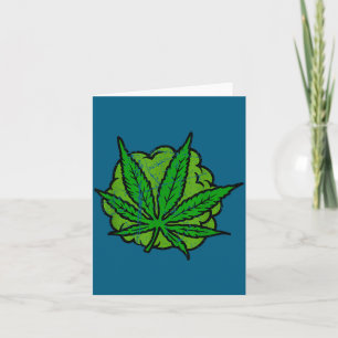 Vintage Retro Weed 2026  Card