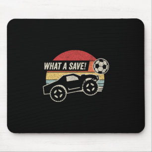 Vintage Retro What A Save! Rocket Rc Soccer Car Ga Mouse Mat