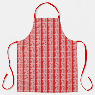 Vintage Retro Woman Apron
