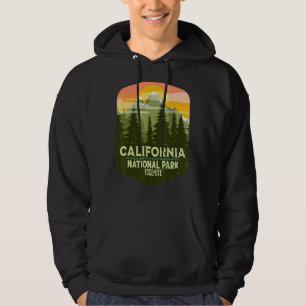 Vintage Retro Yosemite National Park Hoodie