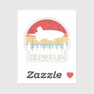 Vintage Retro Zeppelin Shirt Dirigible Airship
