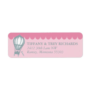 Vintage Return Address Label