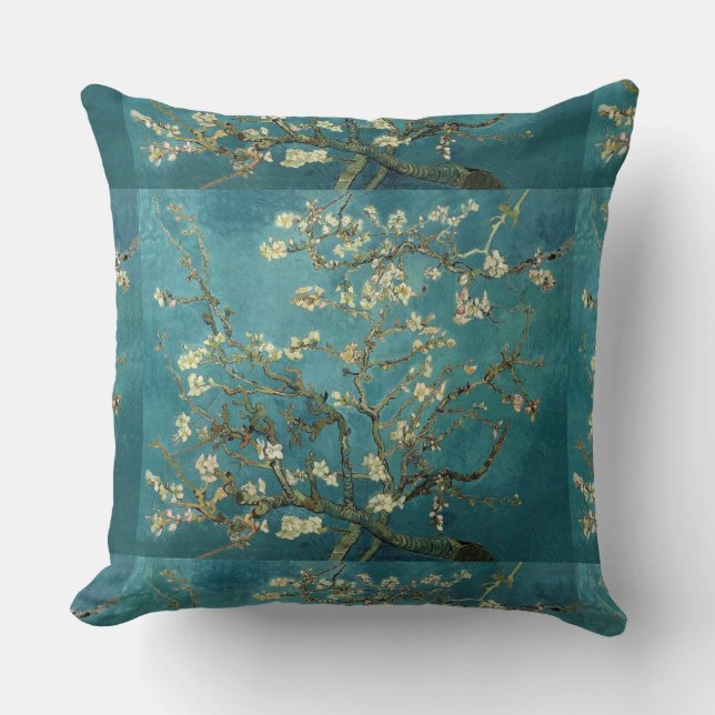 Vintage Reversible Van Gogh Almond Blossom Cushion (Front)