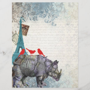 Vintage rhino