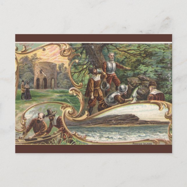 Vintage Rhode Island Postcard (Front)
