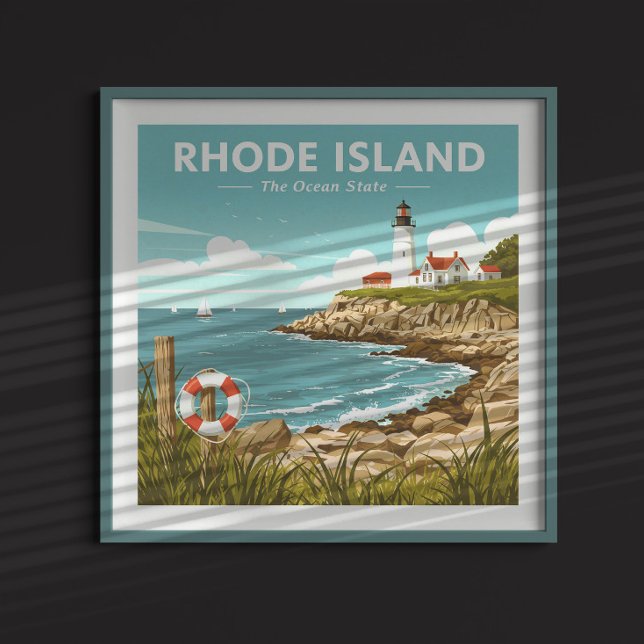 Vintage Rhode Island Poster (Creator Uploaded)