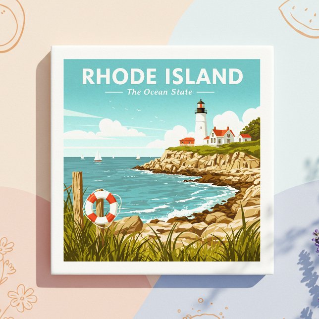 Vintage Rhode Island Tile (Creator Uploaded)