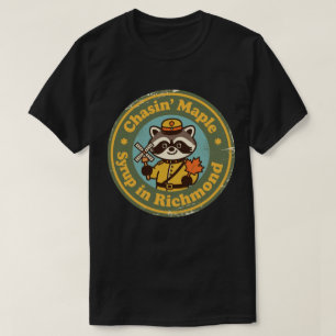 Vintage Richmond Maple Syrup Racoon T-Shirt