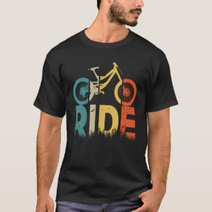Vintage Ride Bike Bicycle Lover Cyclist Cycling T-Shirt