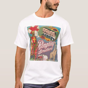 Vintage Ringling Brothers Circus Poster T-Shirt