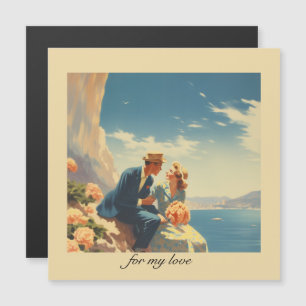 Vintage Riviera Romance Personalised Keepsake