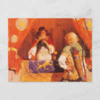 Vintage Robin Hood Meets Maid Marian by NC Wyeth