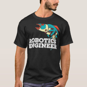 Vintage Robotics Engineer Modern Technology Comput T-Shirt