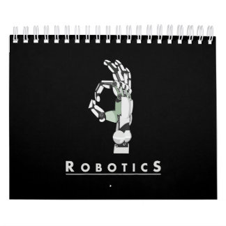Vintage Robotics Hand Robotic Lover Funny Gift Calendar