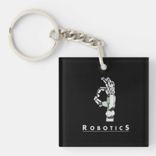 Vintage Robotics Hand Robotic Lover Funny Gift Key Ring