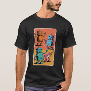 Vintage robots T-Shirt
