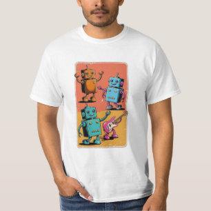 Vintage robots  T-Shirt