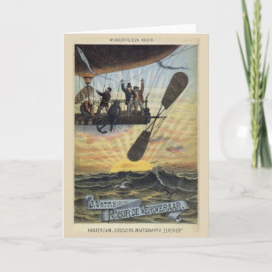 Vintage - Robur the Conqueror (Jules Verne), Card