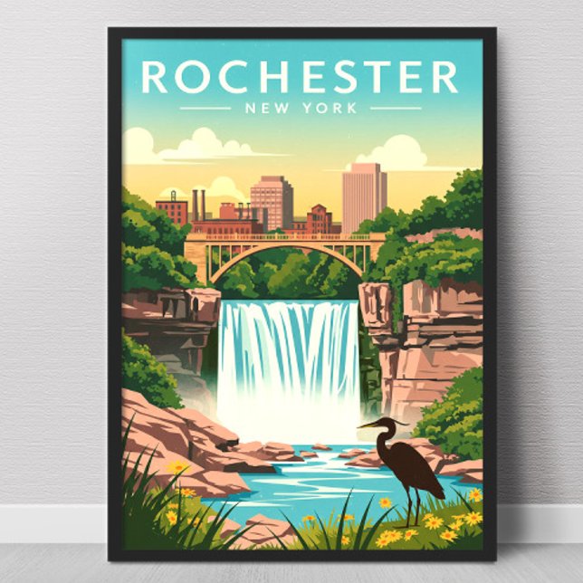 Vintage Rochester New York Poster (Creator Uploaded)