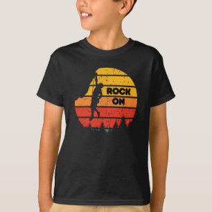 Vintage rock climbing retro bouldering T-Shirt