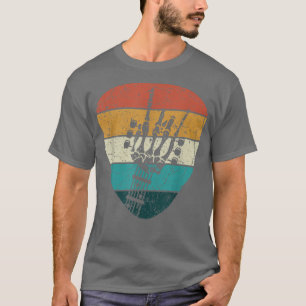 Vintage Rock & Roll Skeleton Hand Guitar Music Lov T-Shirt