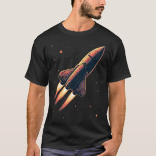 Vintage Rocket Launch T-Shirt
