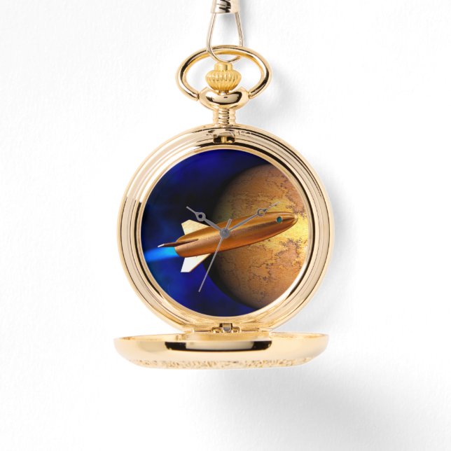 vintage rocket watch (Front)