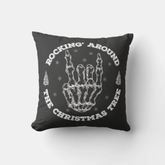 Vintage Rocking Around The Christmas Tree Cushion