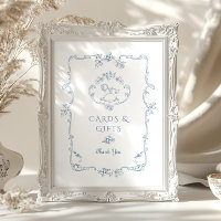 Vintage Rocking horse Chinoiserie Cards and gifts