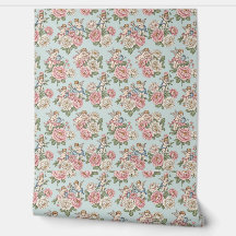 Vintage Rococo Revival Rose Garden Romantic