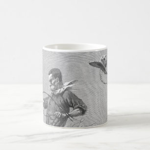 Vintage Rodeo Cowboys, Bucking Bronco by Remington Coffee Mug