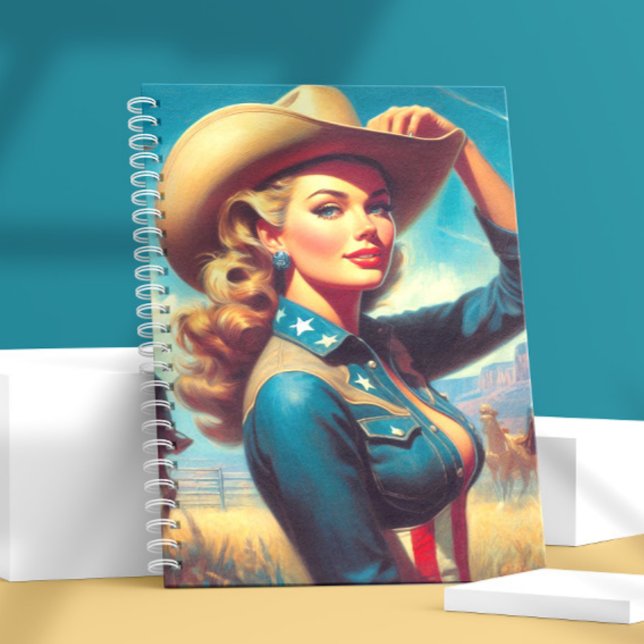 Vintage Rodeo Pin-up Notebook (Creator Uploaded)