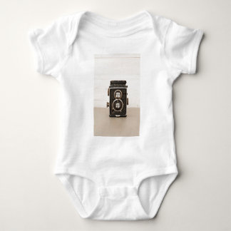 Vintage Rolleiflex Twin lens camera Baby Bodysuit