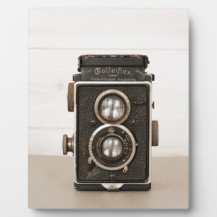 Vintage Rolleiflex Twin lens camera Plaque