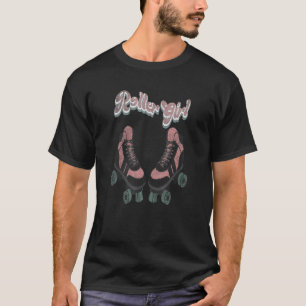 Vintage Roller Girl Skates Rollerskates Rollerskat T-Shirt