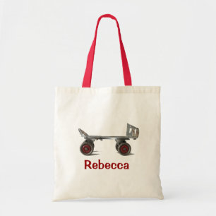 Vintage Roller Skate Tote Bag