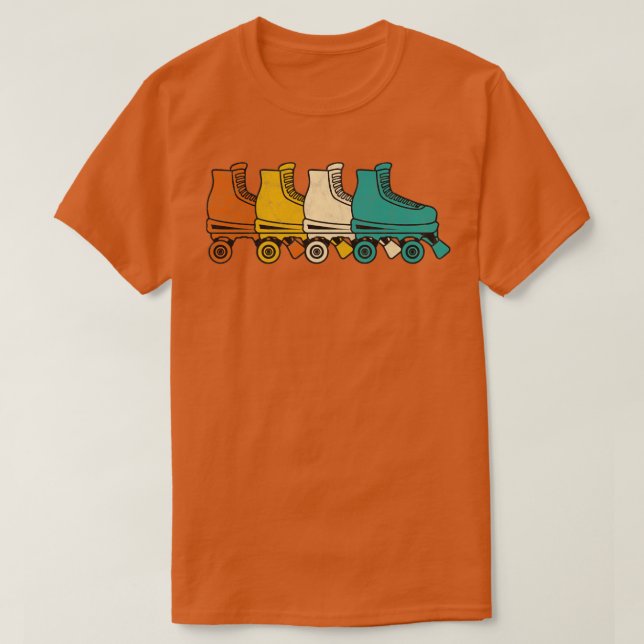 Vintage Roller Skating T-Shirt (Design Front)